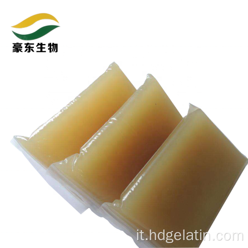 Gelatina di gelatina di sicurezza per colla per animali industriali per lavorazione del legno